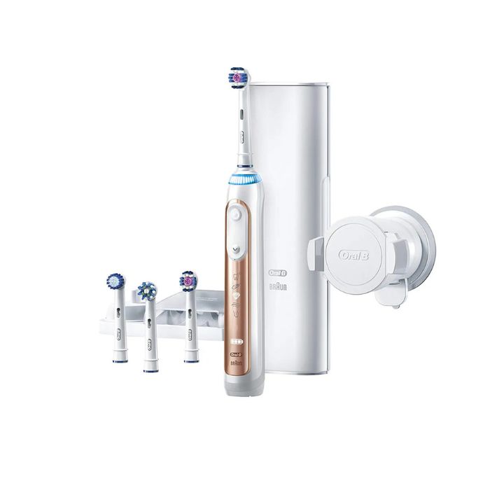 Braun Oral B Genius 9000 Rose Gold Toothbrush D701.545.6XC