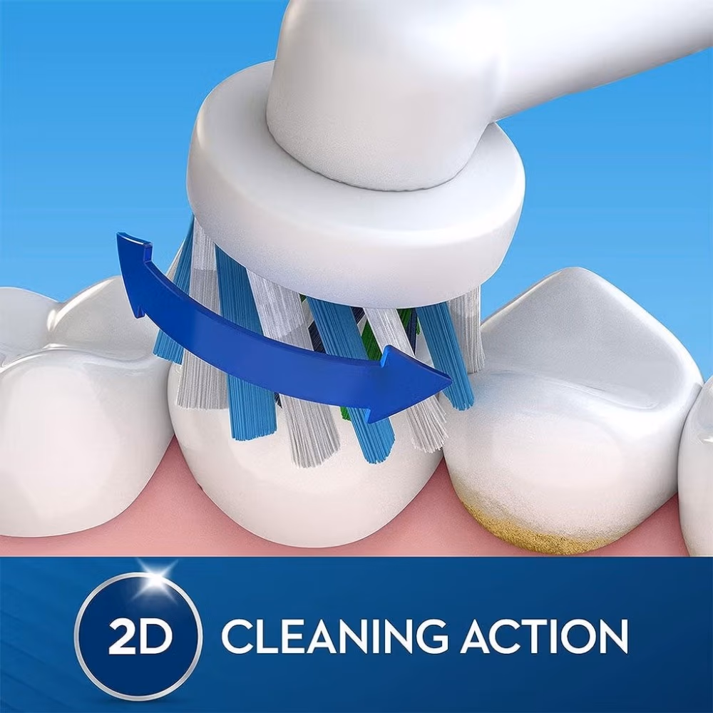 Braun Oral B Vitality 100 3D White Toothbrush Pink D100.413.