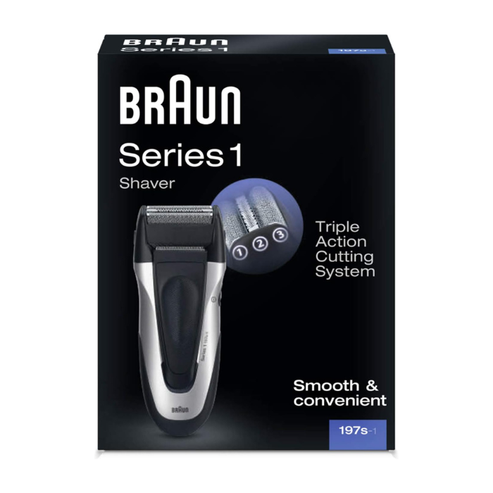 Braun Series 1 Triple Action Cordless Shaver 197S/300S