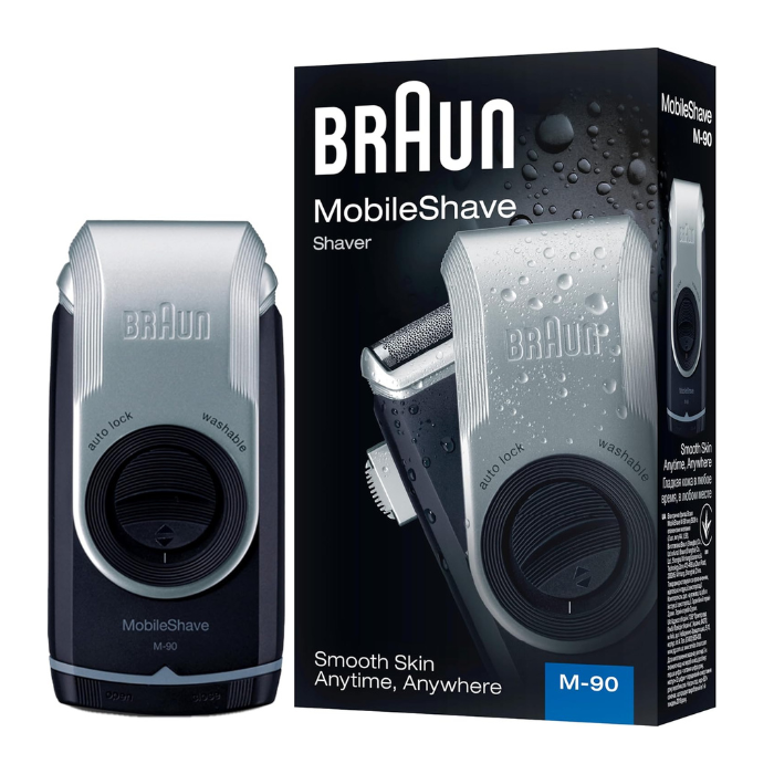 Braun Mobile Shave On The Go Precision Trimmer M90