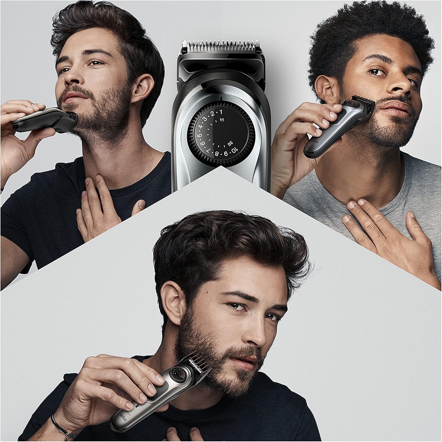Braun Beard Trimmer 7 Precision Wheel Shaver BT7240