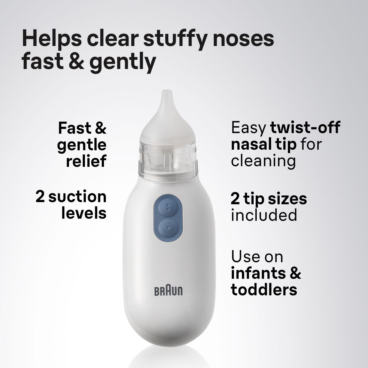 Braun Electric Nasal Aspirator 1 BNA100EU