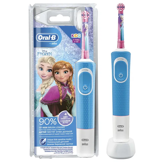 Braun Oral B D12 Vitality Frozen Toothbrush + EB10-2K Heads