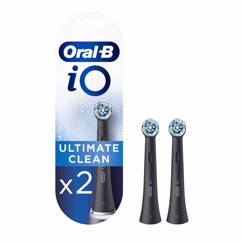 Braun Oral B iO Ultimate Clean Brush Head Black 2s CB2