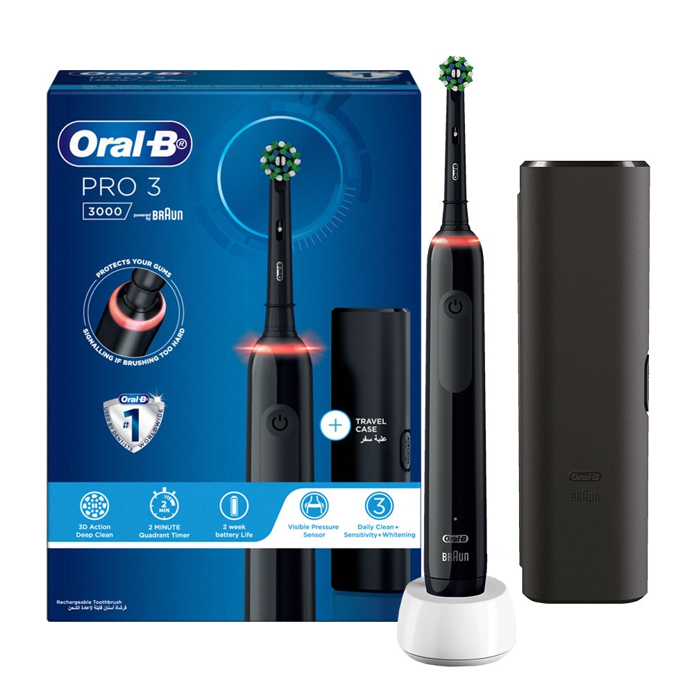 Braun Oral B Pro-3 3000 Rechargeable Toothbrush D505.513.3X