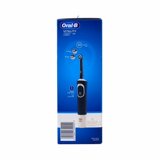 Braun Oral B Vitality 200 Toothbrush Black D100.414.1X