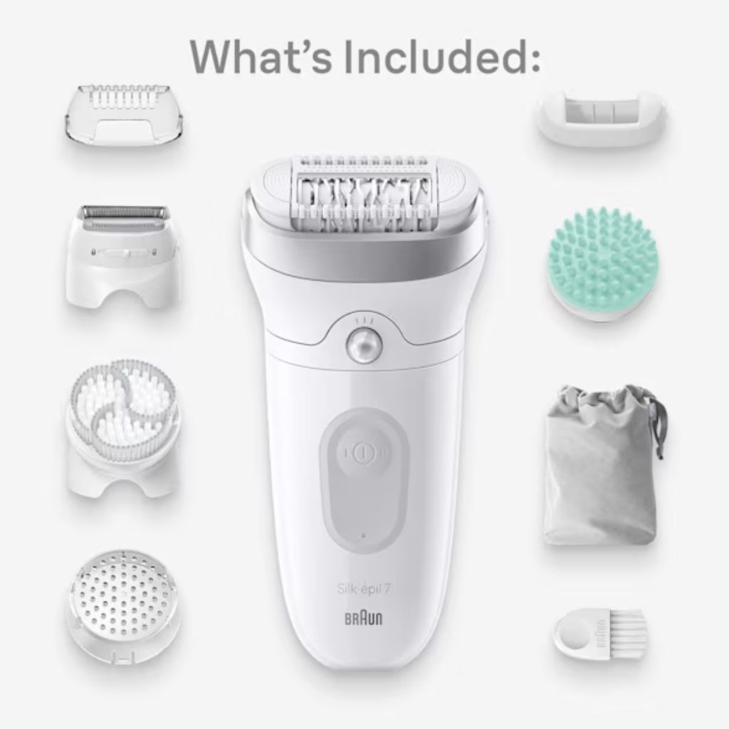 Braun Silkepil 7 Wet&Dry Recharg Epilator :Se 7381/Ses 5875