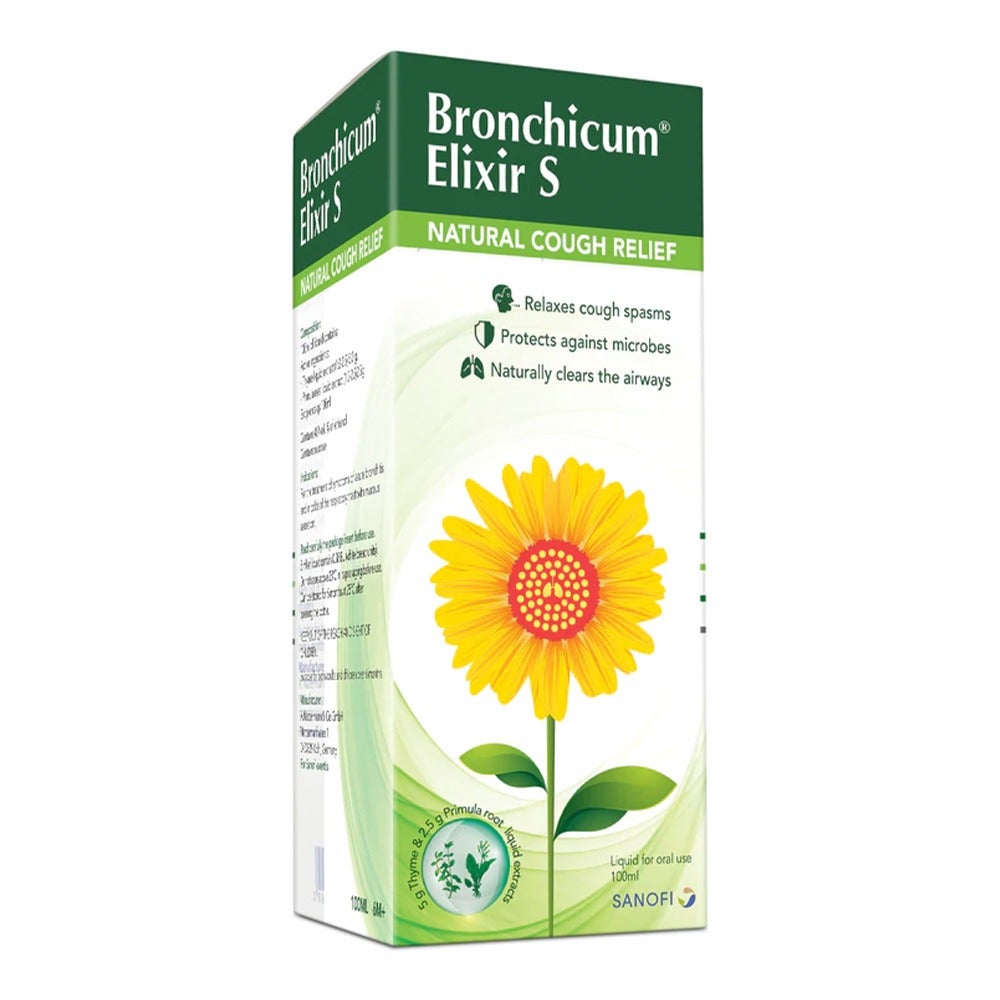 Bronchicum Elixir 100 ml Bottle