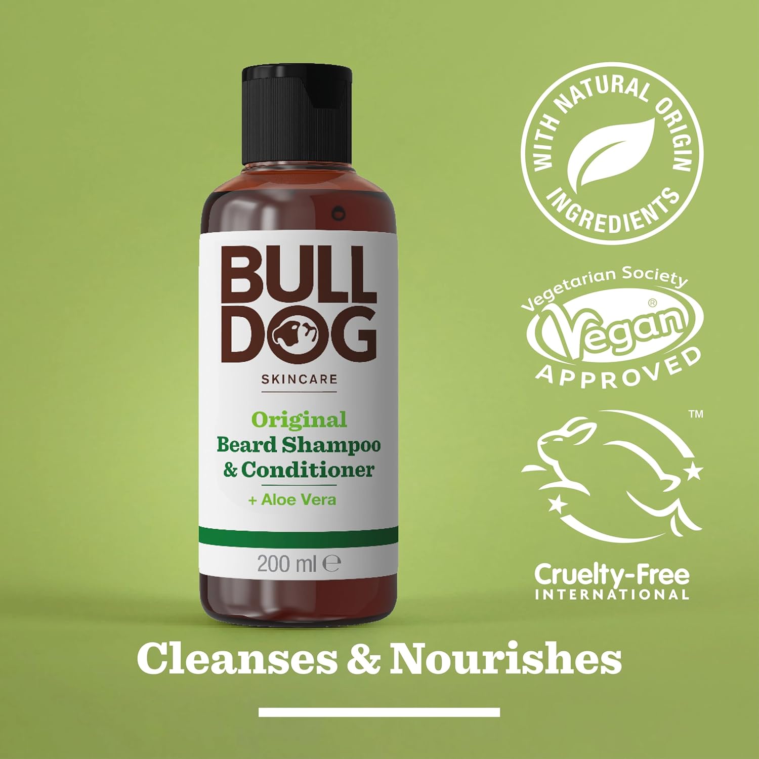 Bulldog Beard Shampoo and Conditioner Original 200 ml