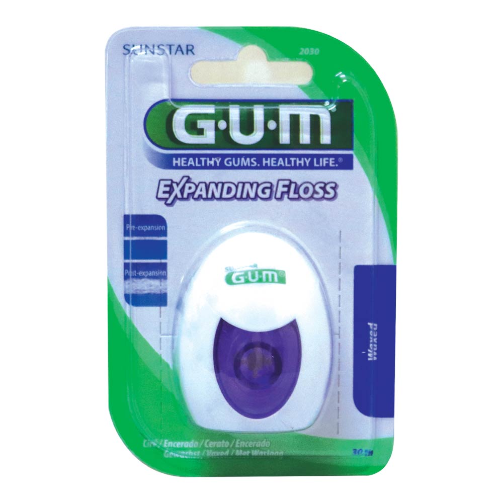 Butler Gum Expanding Dental Floss – Soft, Gentle & Expands for Deeper Interdental Cleaning, 2030
