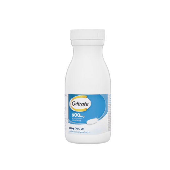 Caltrate 600 mg Tablet 60's Bottle