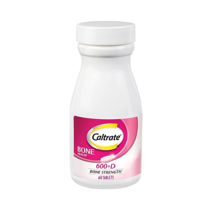 Caltrate 600 Mg With Vitamin D 60's
