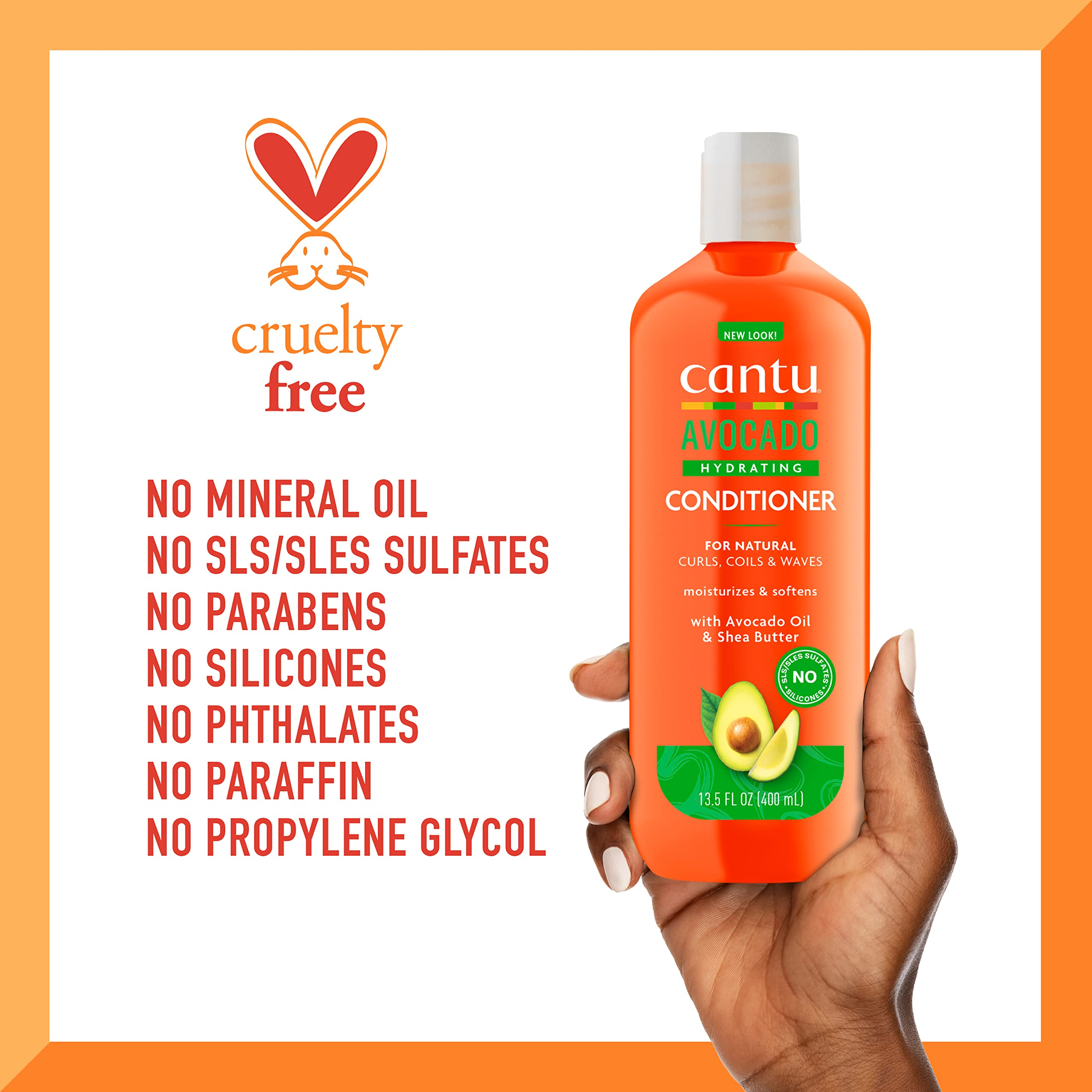 Cantu Avocado Hydrating Conditioner 400ml