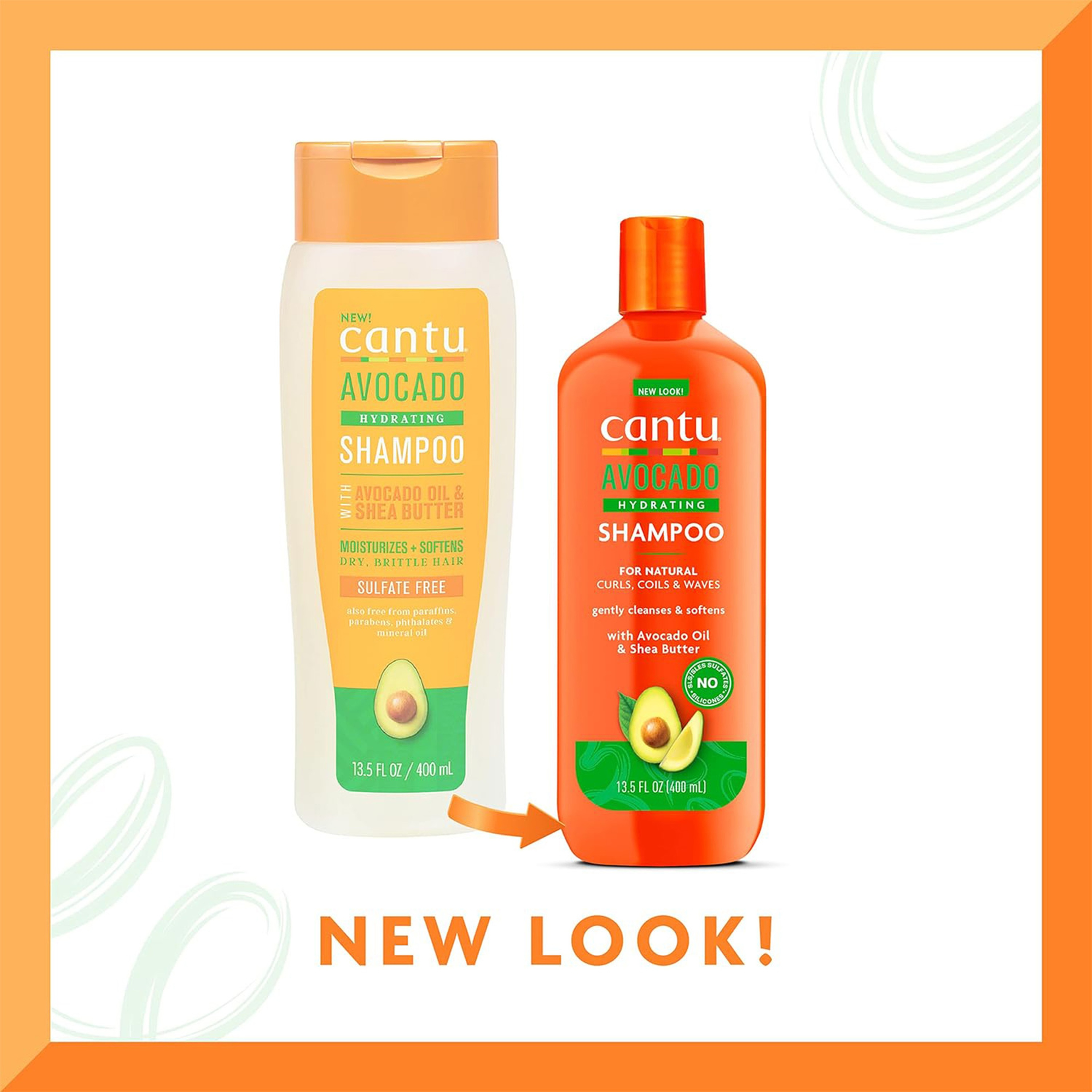 Cantu Avocado Hydrating Shampoo 400ml