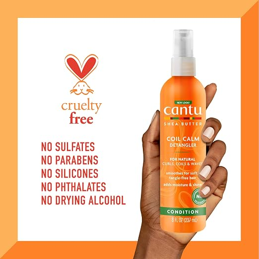 Cantu Natural Hair Coil Calm Detangler 237ml