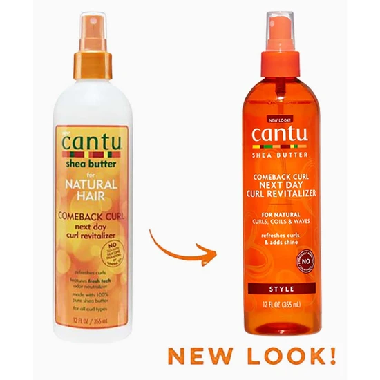Cantu Natural Hair Comeback Curl Next Day Curl Revit 355ml