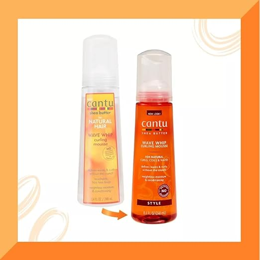 Cantu Natural Hair Wave Whip Curling Mousse 248ml