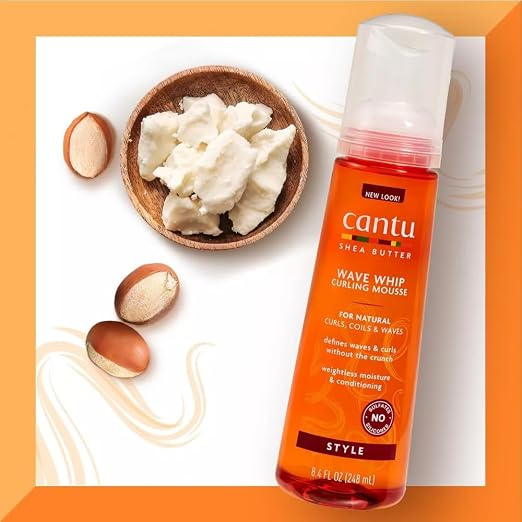 Cantu Natural Hair Wave Whip Curling Mousse 248ml