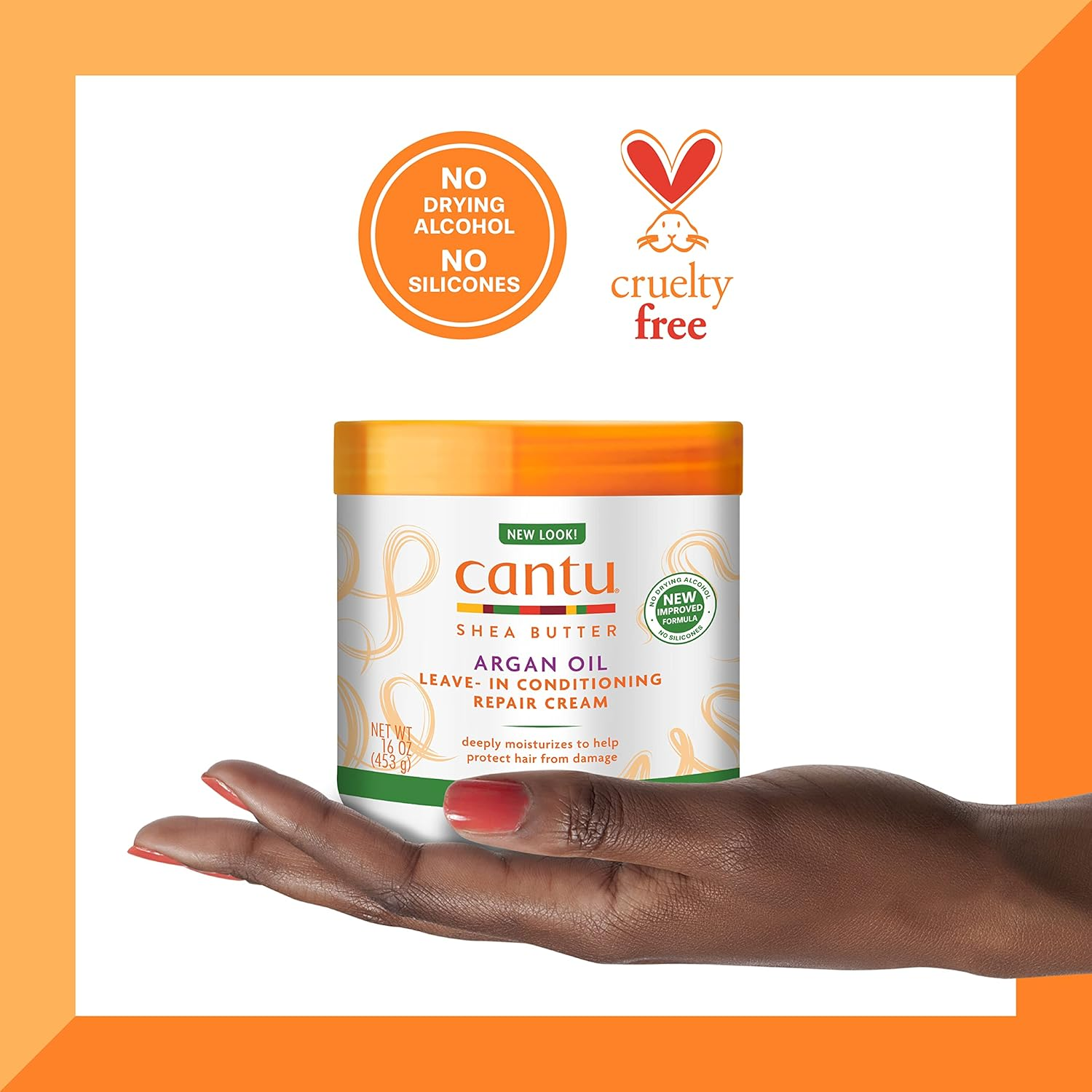 Cantu Shea Butter Leave-In Conditioning Repair Cream 453gm