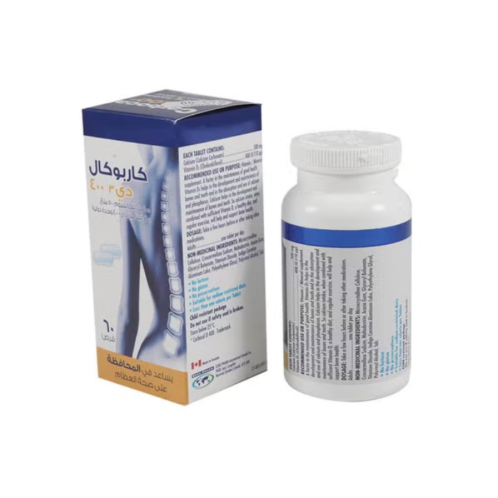 Carbocal D 400 Tablet 60's