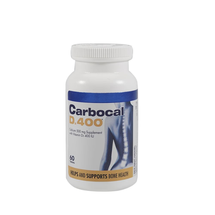 Carbocal D 400 Tablet 60's