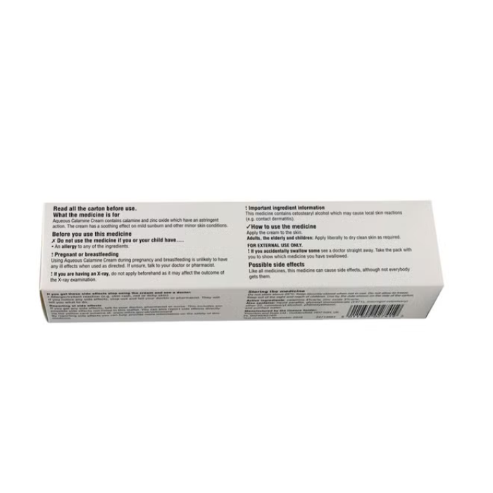 Care Plus Aqueous Calamine Cream 100 ml Tube