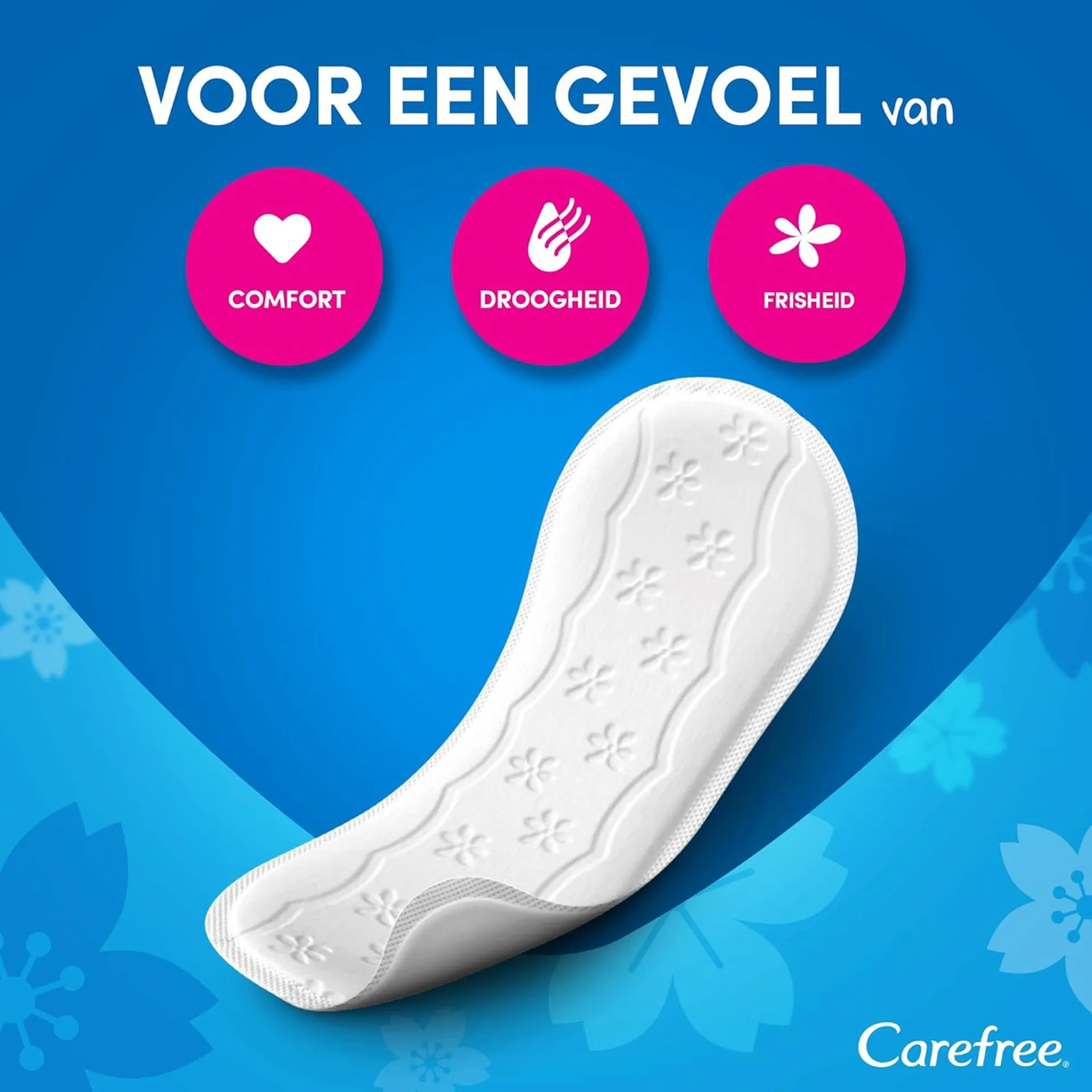 Carefree Cotton Pantyliners 56s