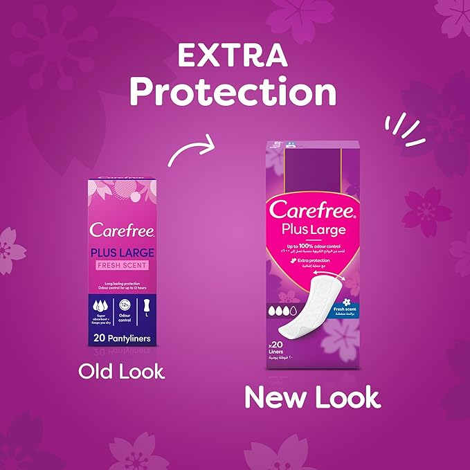Carefree Maxi Fresh Pantyliners 20's