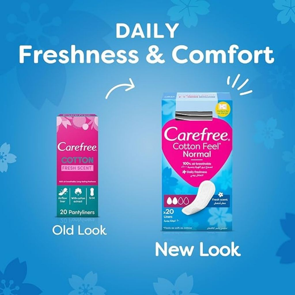 Carefree Single Wrapped Breath 30's