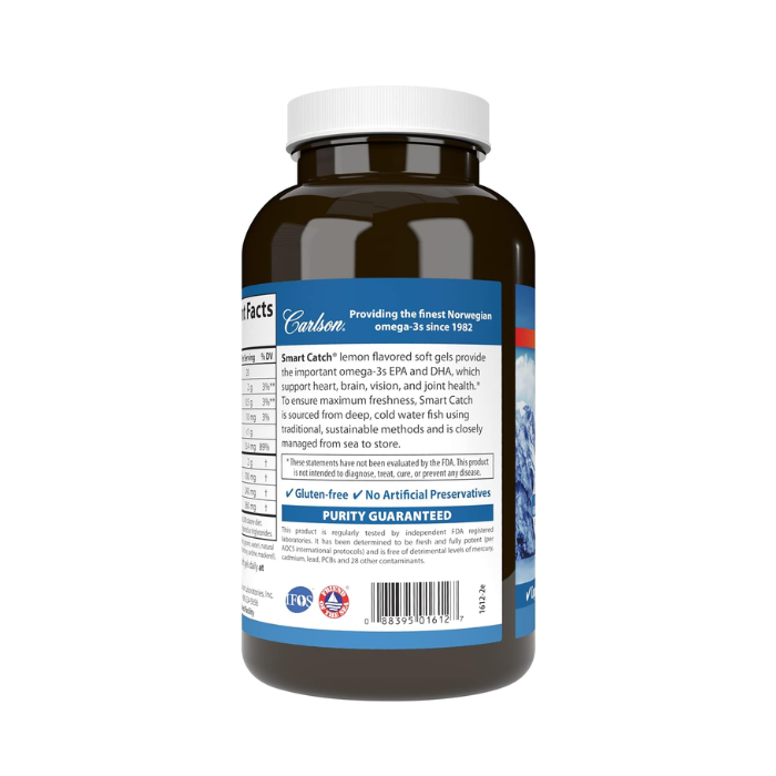 Carlson Smart Catch Omega-3 90 Softgels