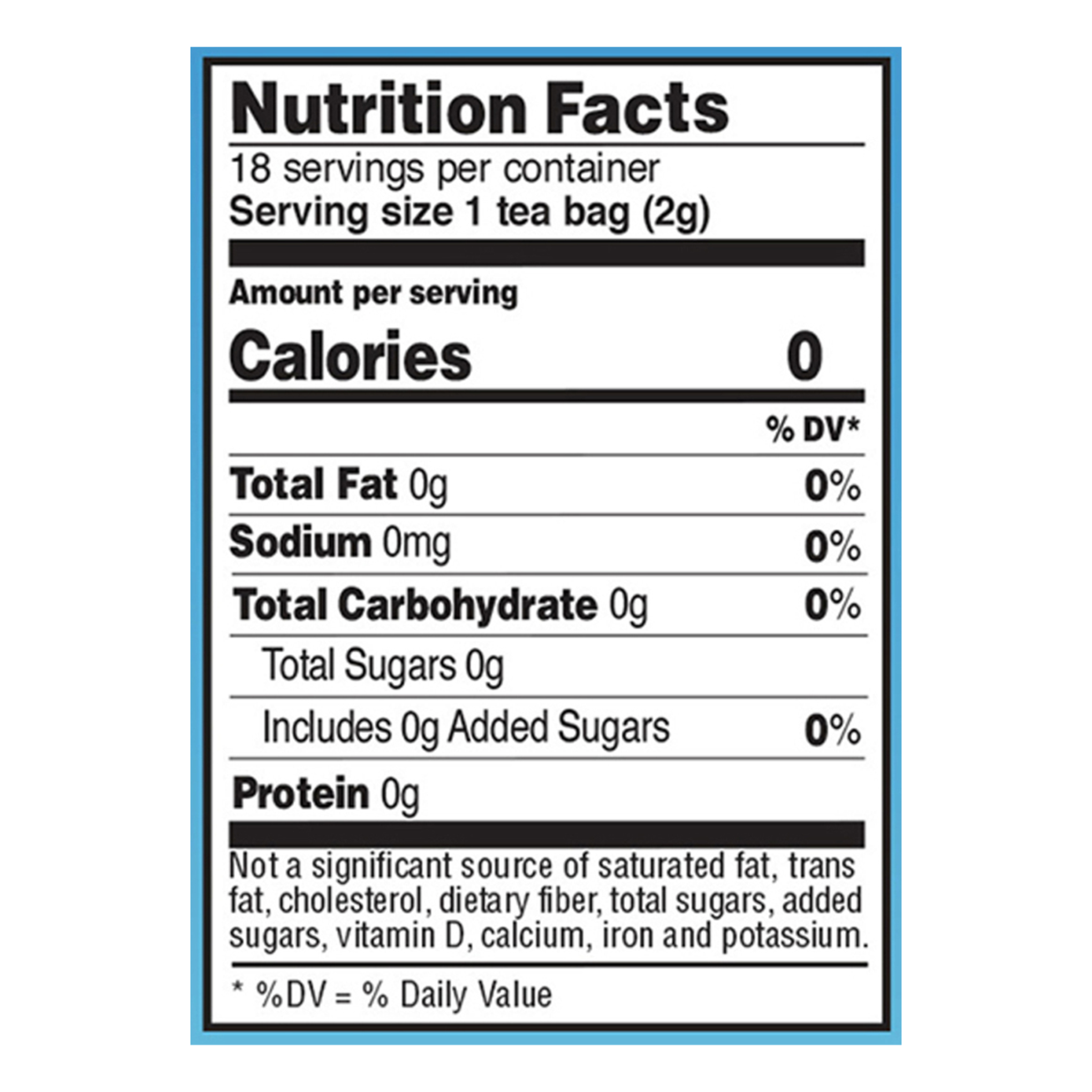 Celestial Seasonings Cold Brew Tea Sweetened 18s