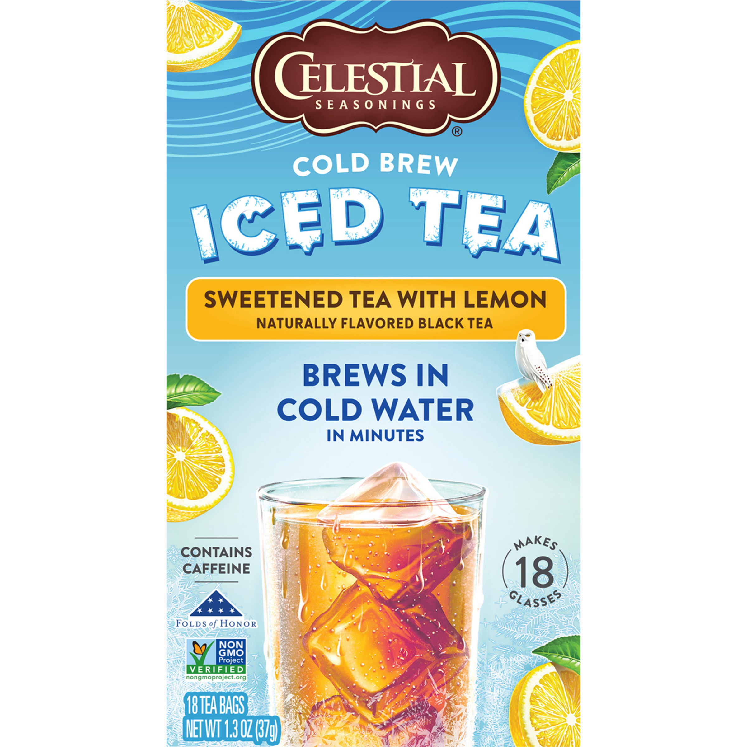 Celestial Seasonings Cold Brew Tea Sweetened 18s