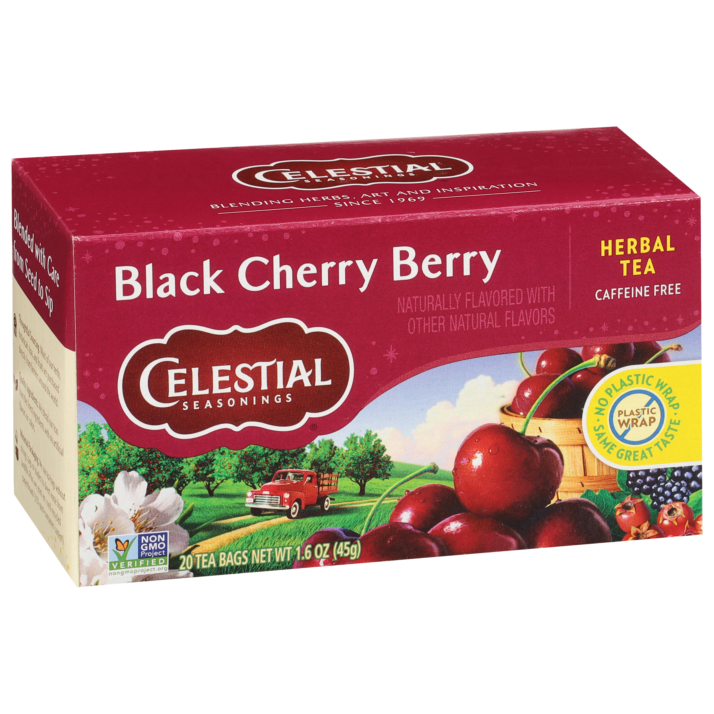 Celestial Seasonings Herbal Tea Black Cherry 20s