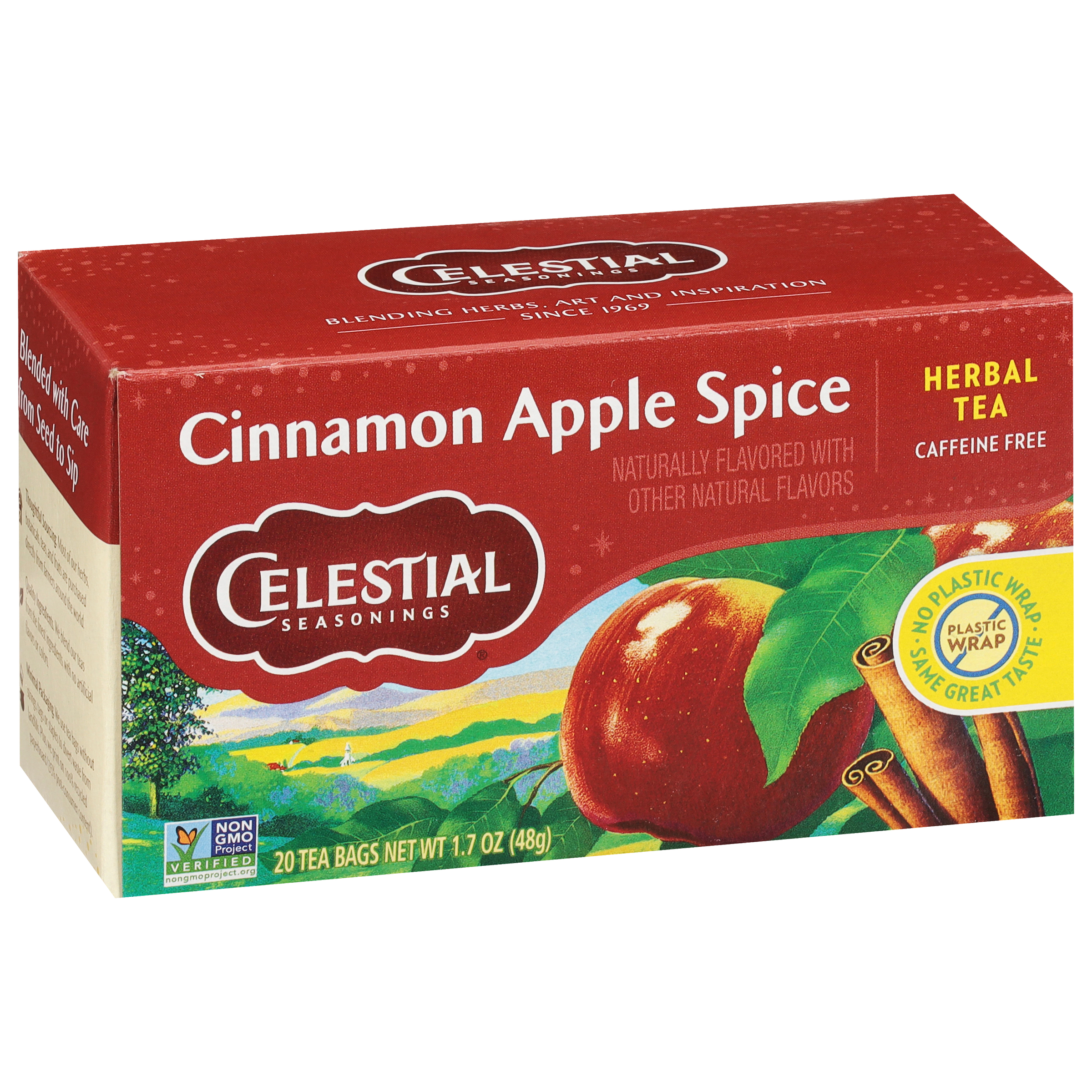 Celestial Seasonings Herbal Tea Cinnamon Apple 20s