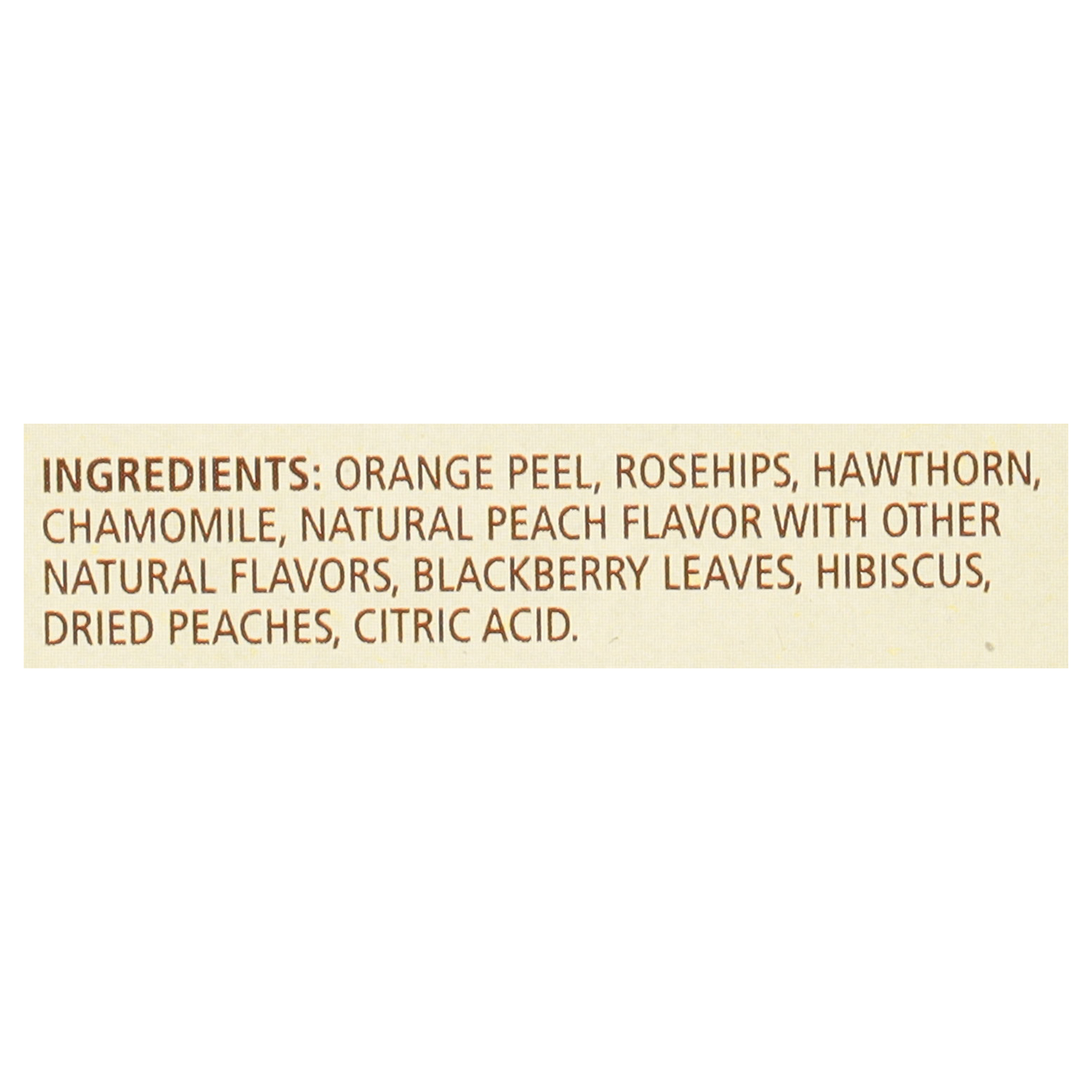 Celestial Seasonings Herbal Tea Country Peach 20s
