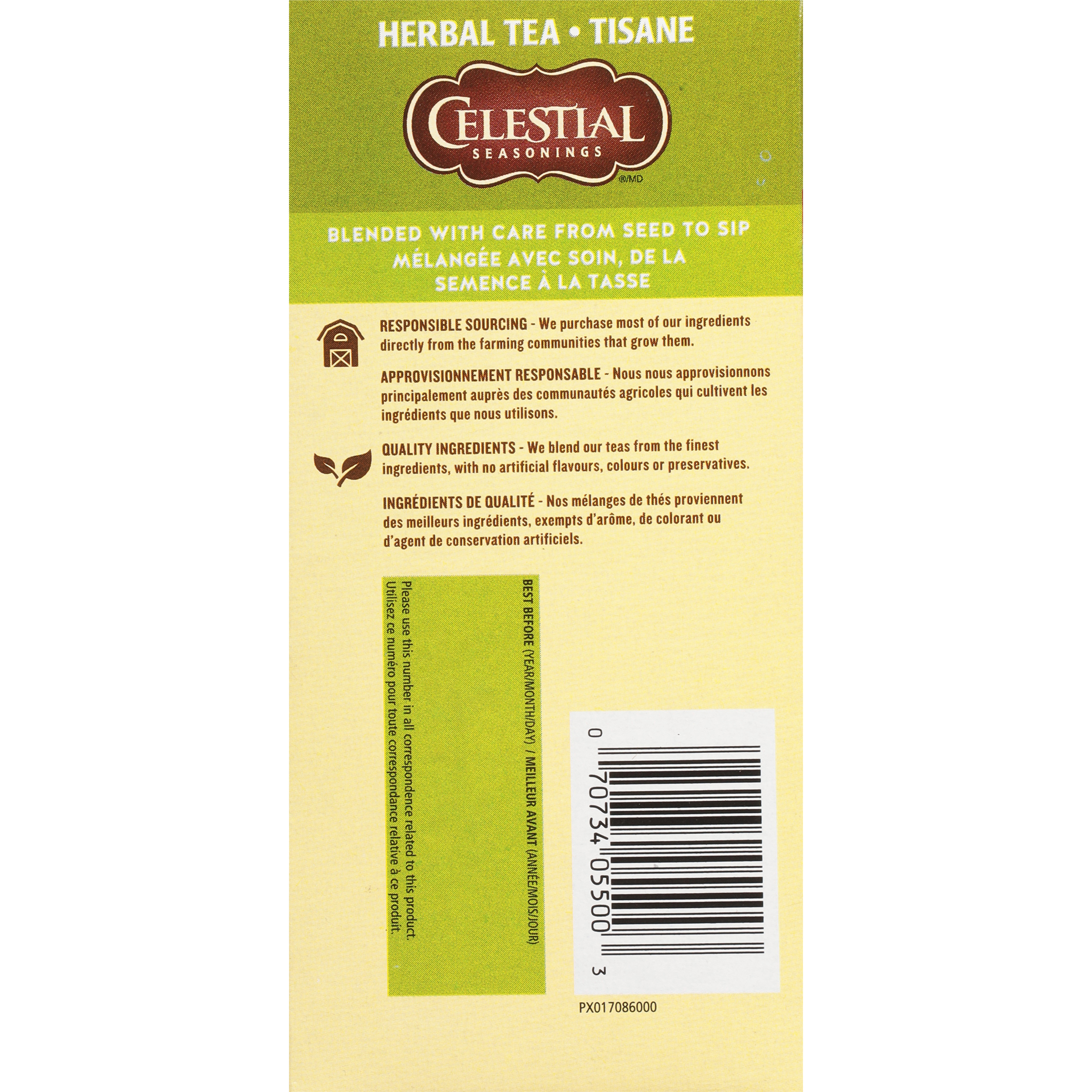 Celestial Seasonings Herbal Tea Fruit Sampler 18s