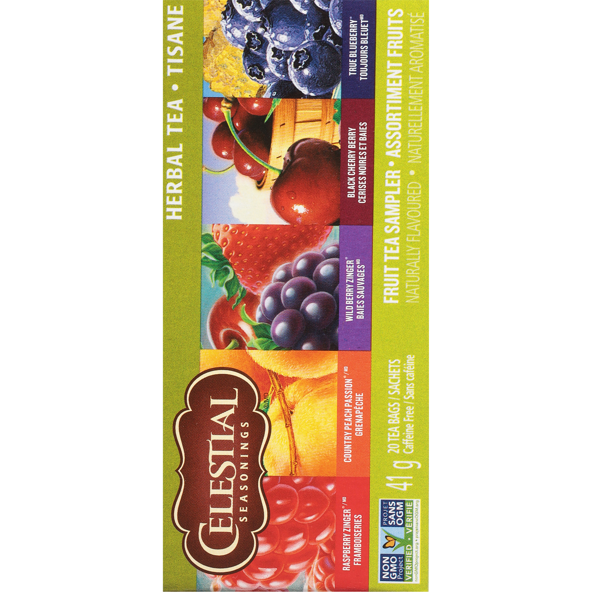 Celestial Seasonings Herbal Tea Fruit Sampler 18s