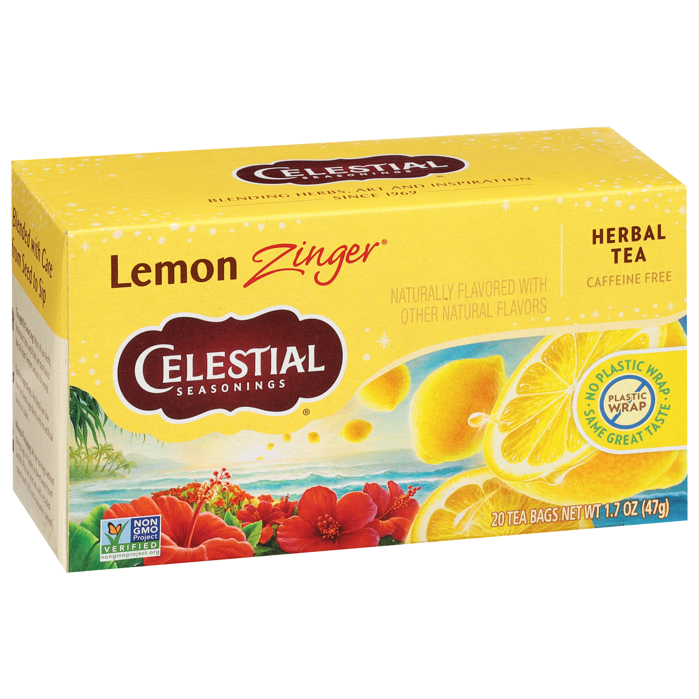 Celestial Seasonings Herbal Tea Lemon Zinger 20s
