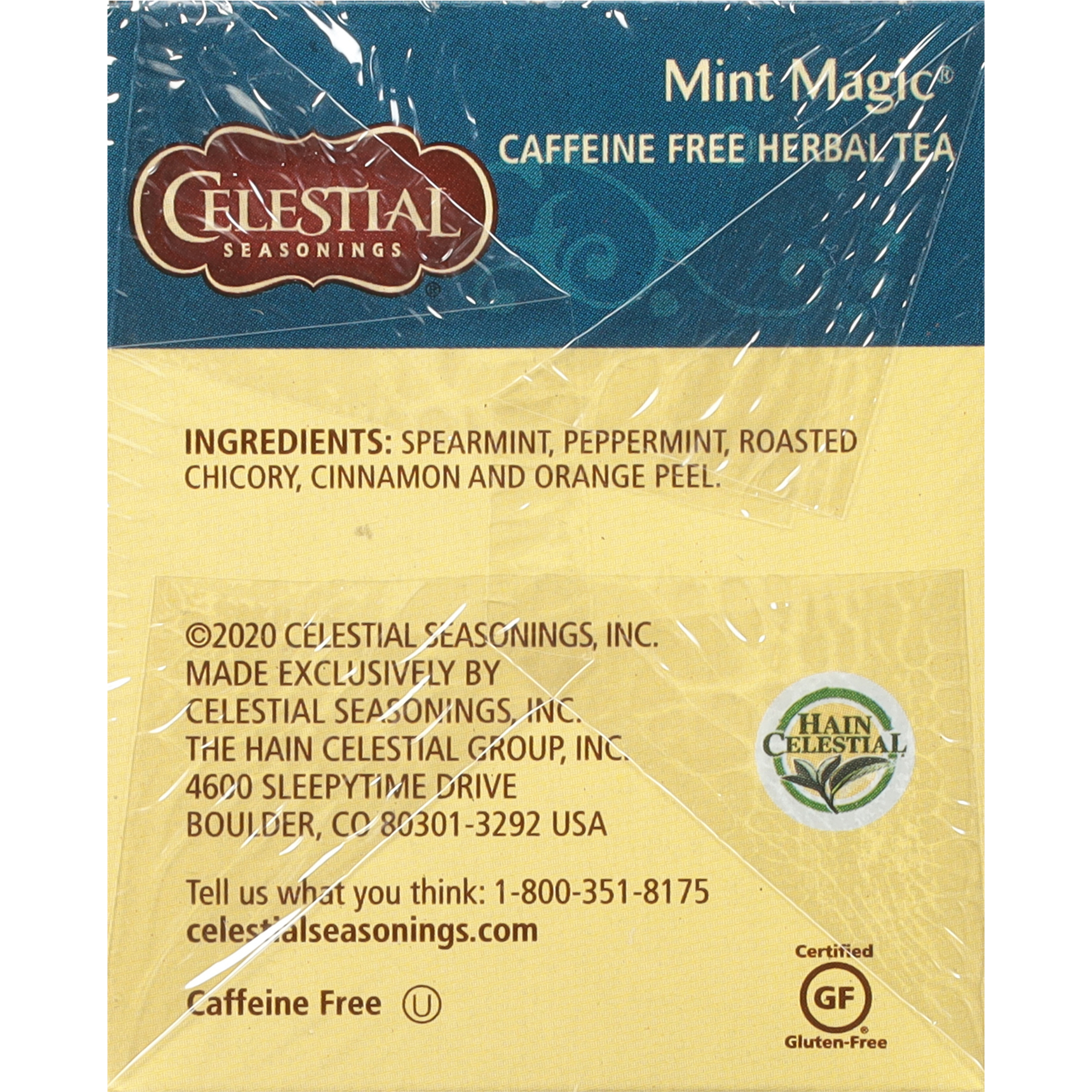 Celestial Seasonings Herbal Tea Mint Magic 20s