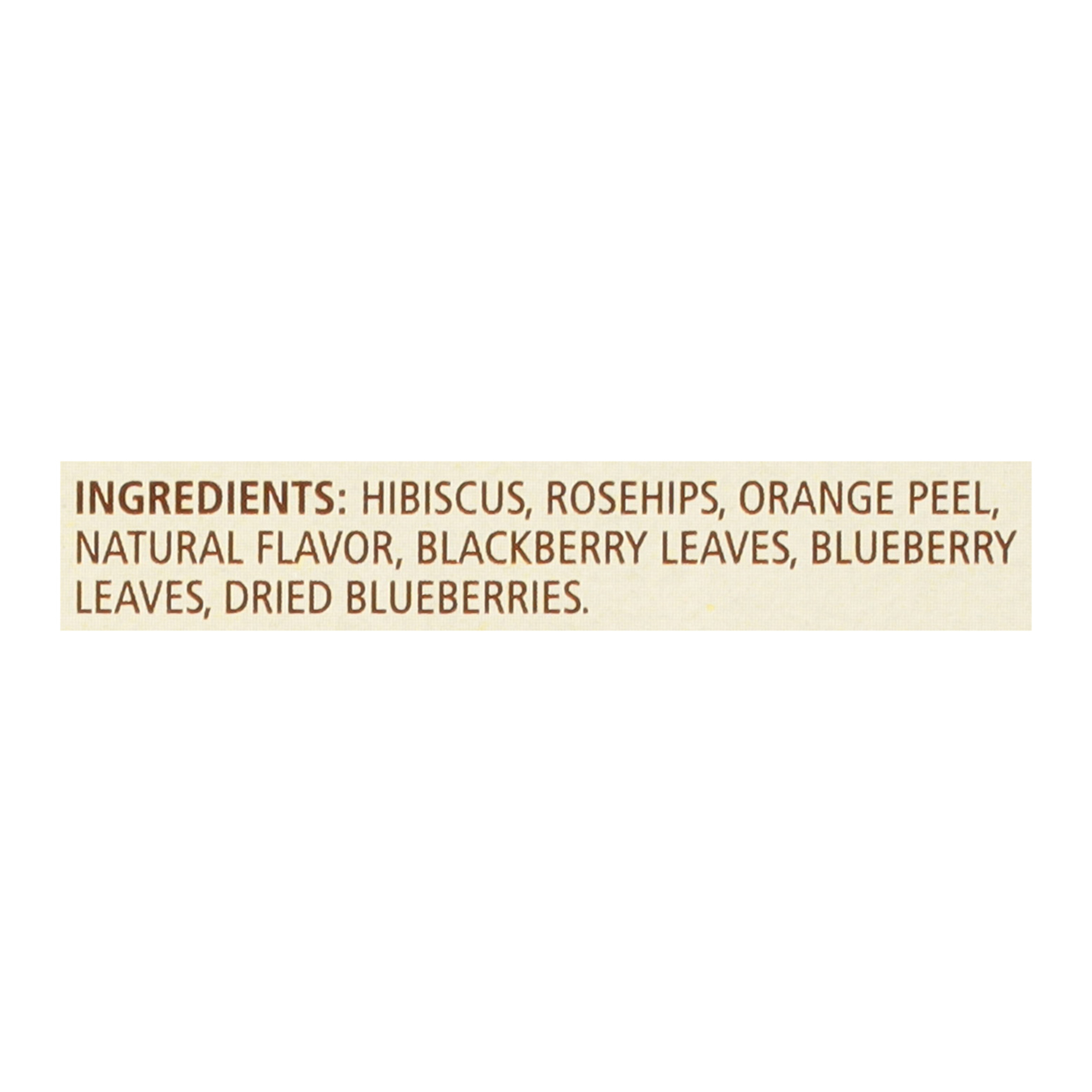 Celestial Seasonings Herbal Tea True Blueberry 20s