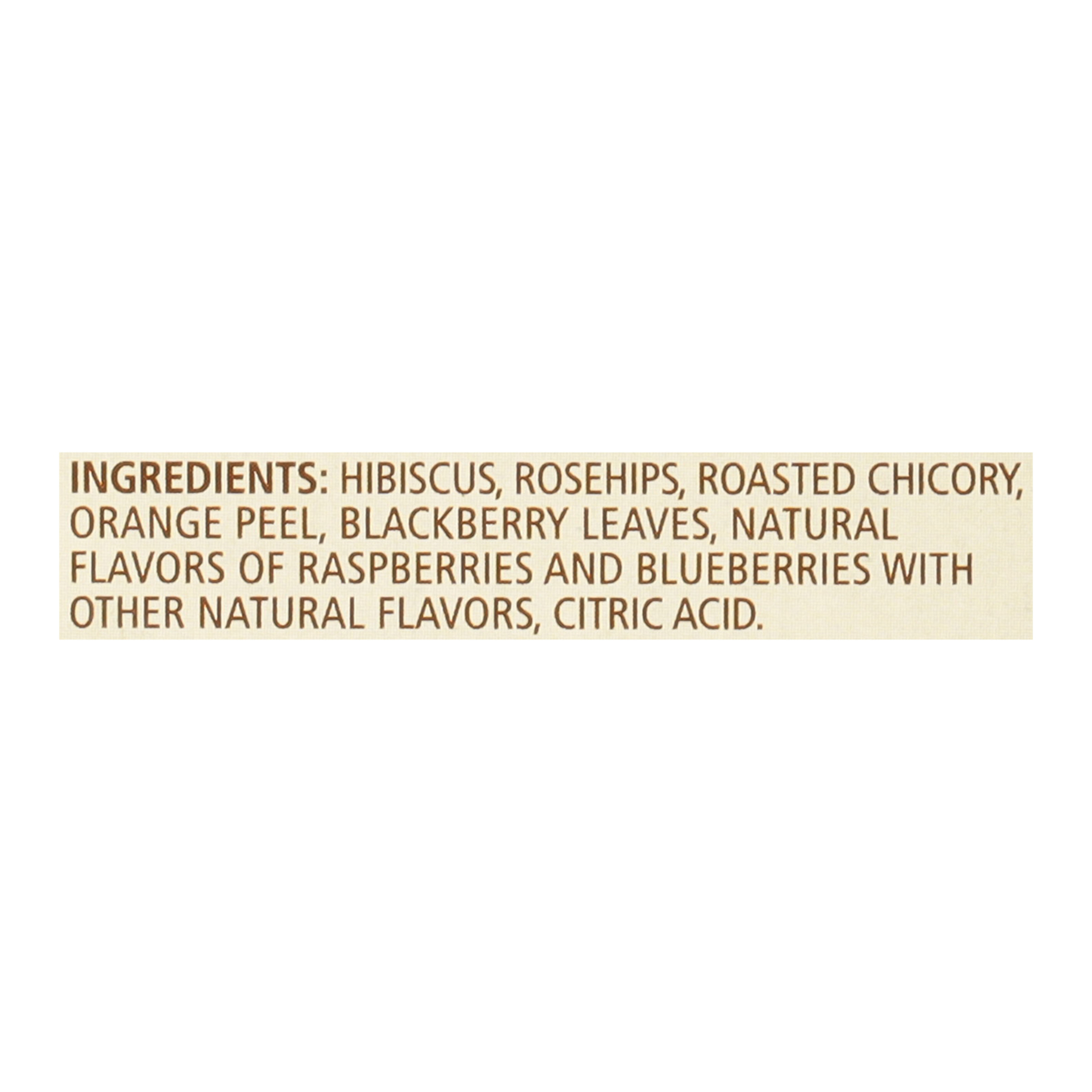 Celestial Seasonings Herbal Tea Wild Berry Zinger 20s