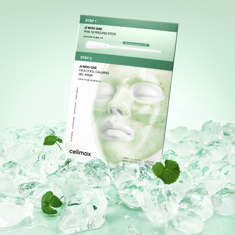 Celimax Ji Woo Gae Cica-Cool Gel Mask 1s