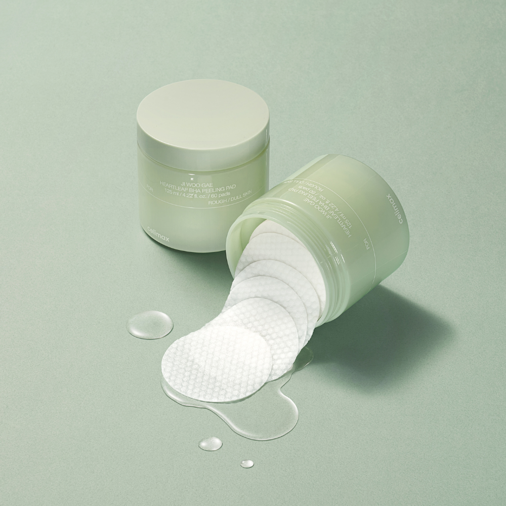 Celimax Ji Woo Gae Heartleaf BHA Peeling Pad 60s