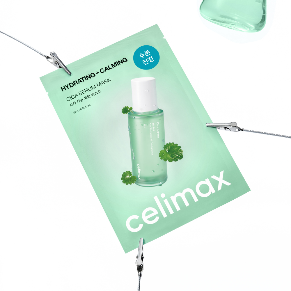 Celimax The Real Cica Calming Serum Mask 1s