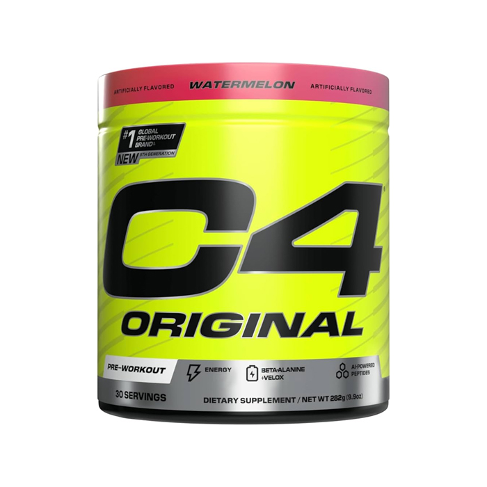 سيلوكور سي4 بري-ووركاوت بطيخ، طاقة، ضخ وتركيز للأداء الرياضي، 30 حصة
