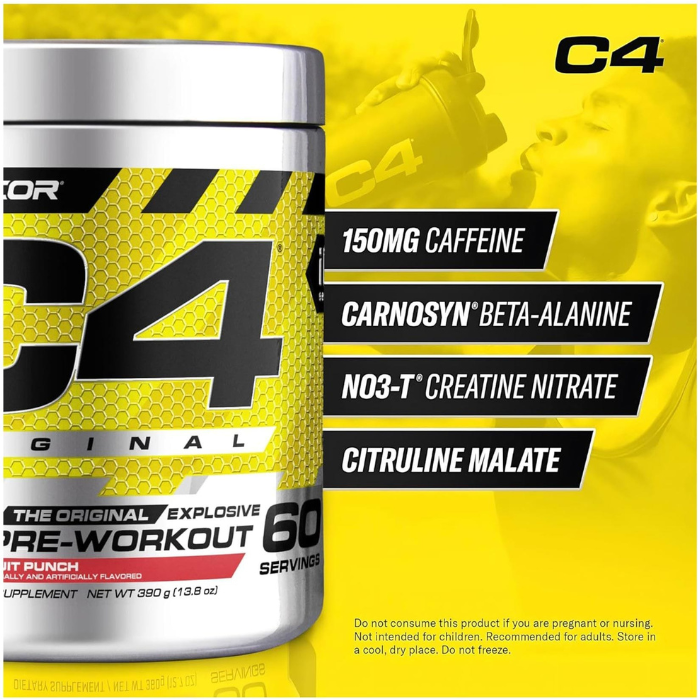 Cellucor C4 Original Fruit Punch 60 Servings