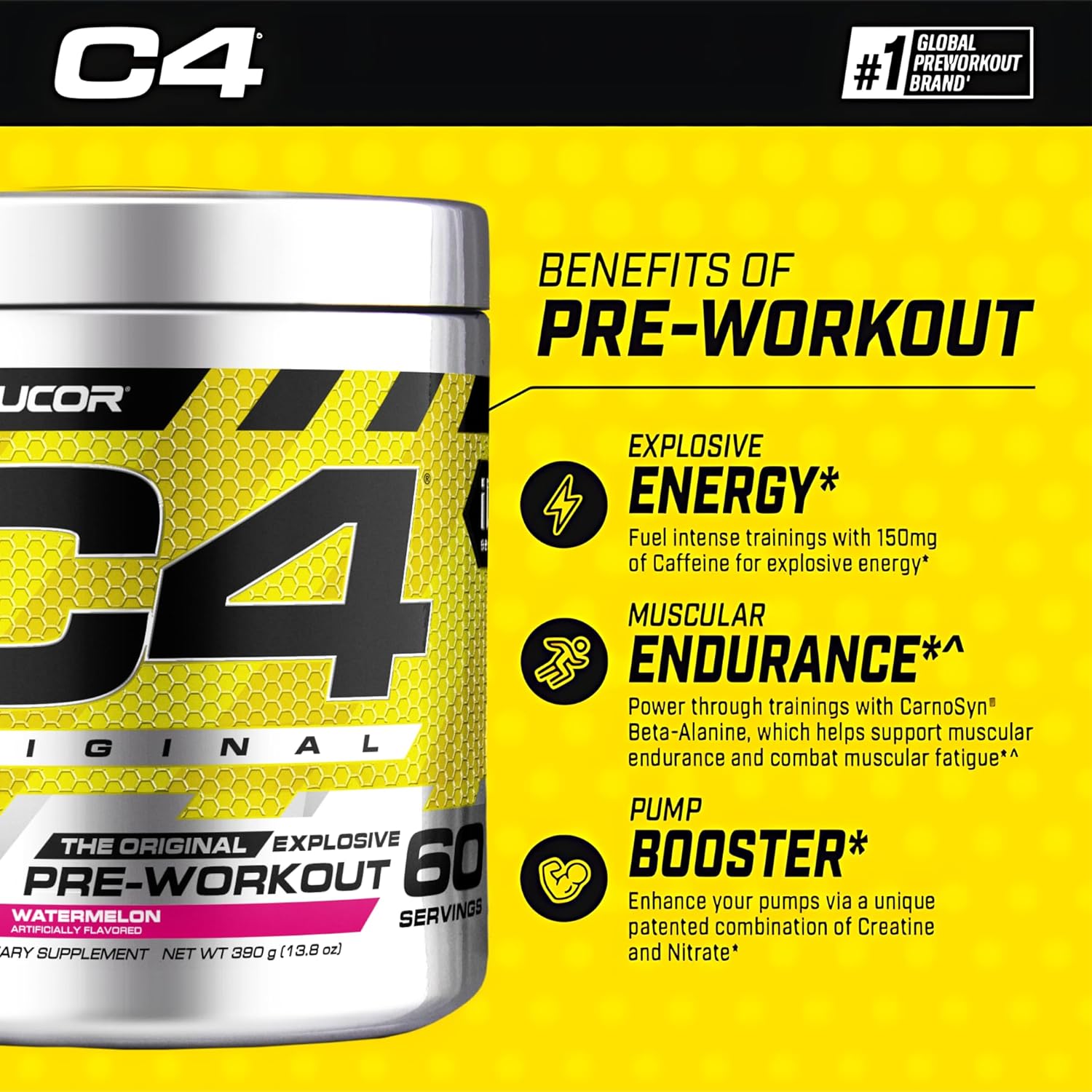 Cellucor C4 Original Watermelon 60 Servings