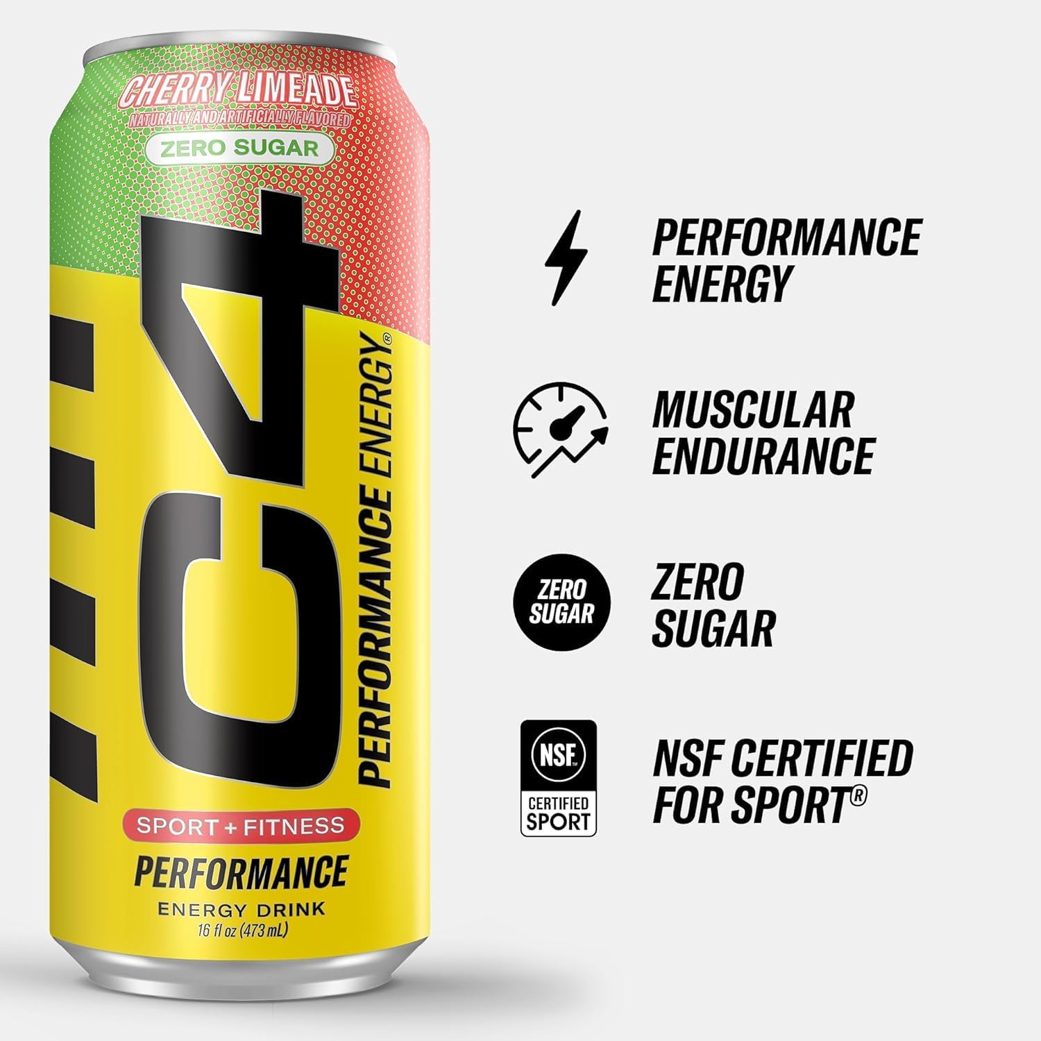 Cellucor C4 RTD Carbonated Cherry Lemonade 1s