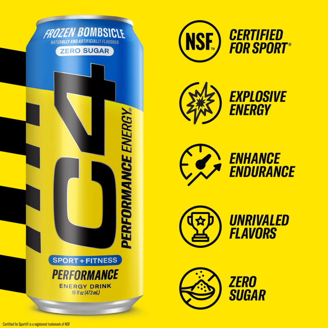 Cellucor C4 RTD Carbonated Frozen Bombsicle 1s