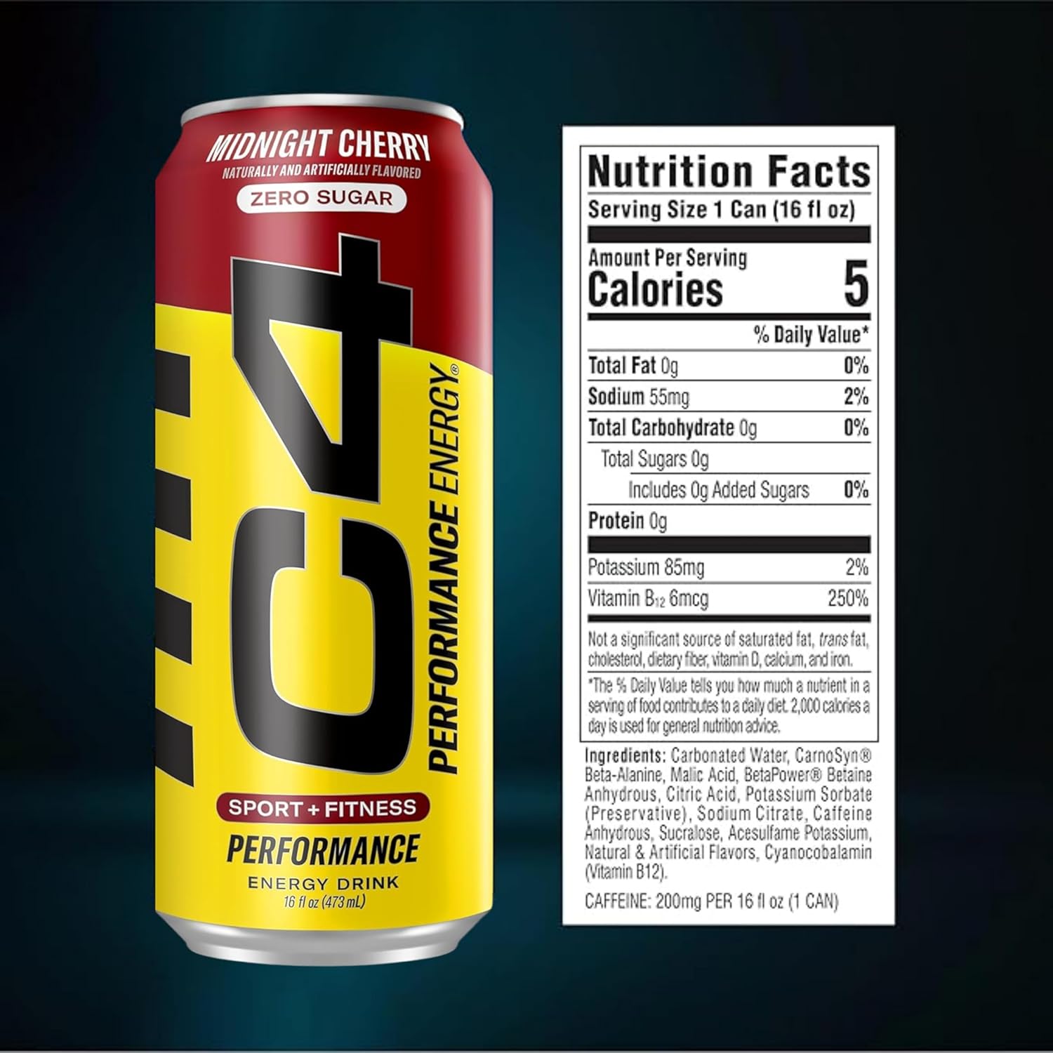 Cellucor C4 Rtd Crb Midnight Cherry - 1pc